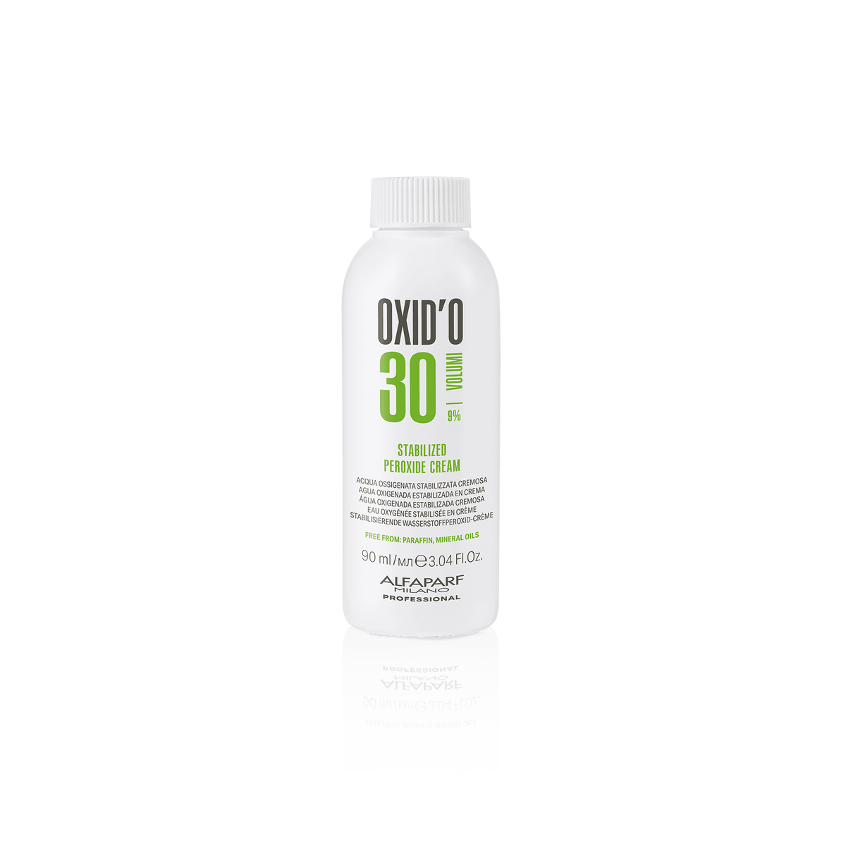 Alfaparf Milano Oxid’o 90 ml, 30 volúmenes — envase oficial del volumen y tamaño indicados