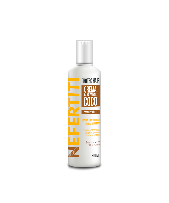 Crema P/Peinar Protec Coco P/Cab.Tenido 300 Ml