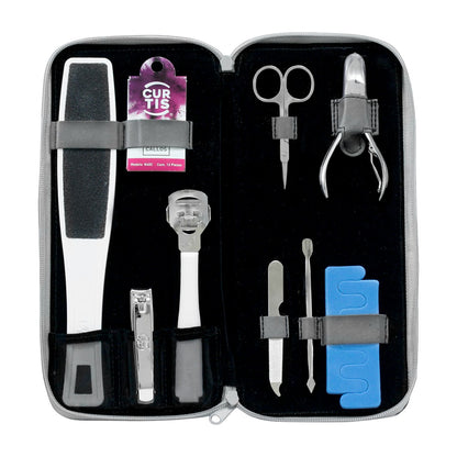Curtis Estuche para Pedicure 9 pzas