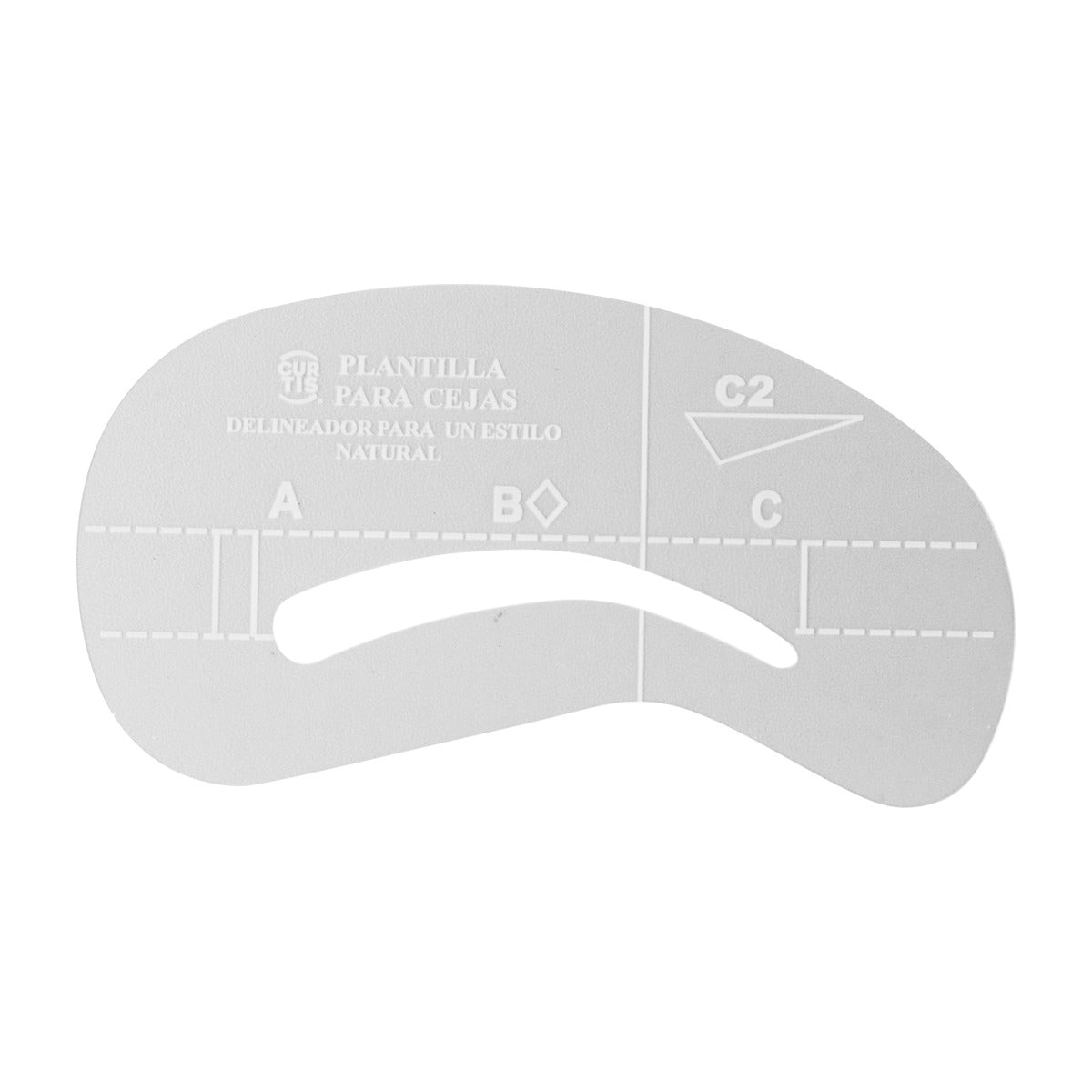 Curtis Plantillas para Cejas 4 pzas