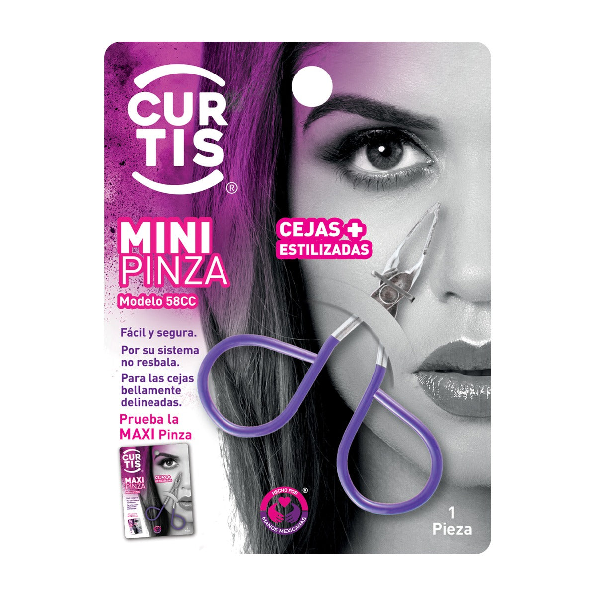 Curtis Mini Pinza Tipo Tijera para Cejas 6.2 cm 58CC