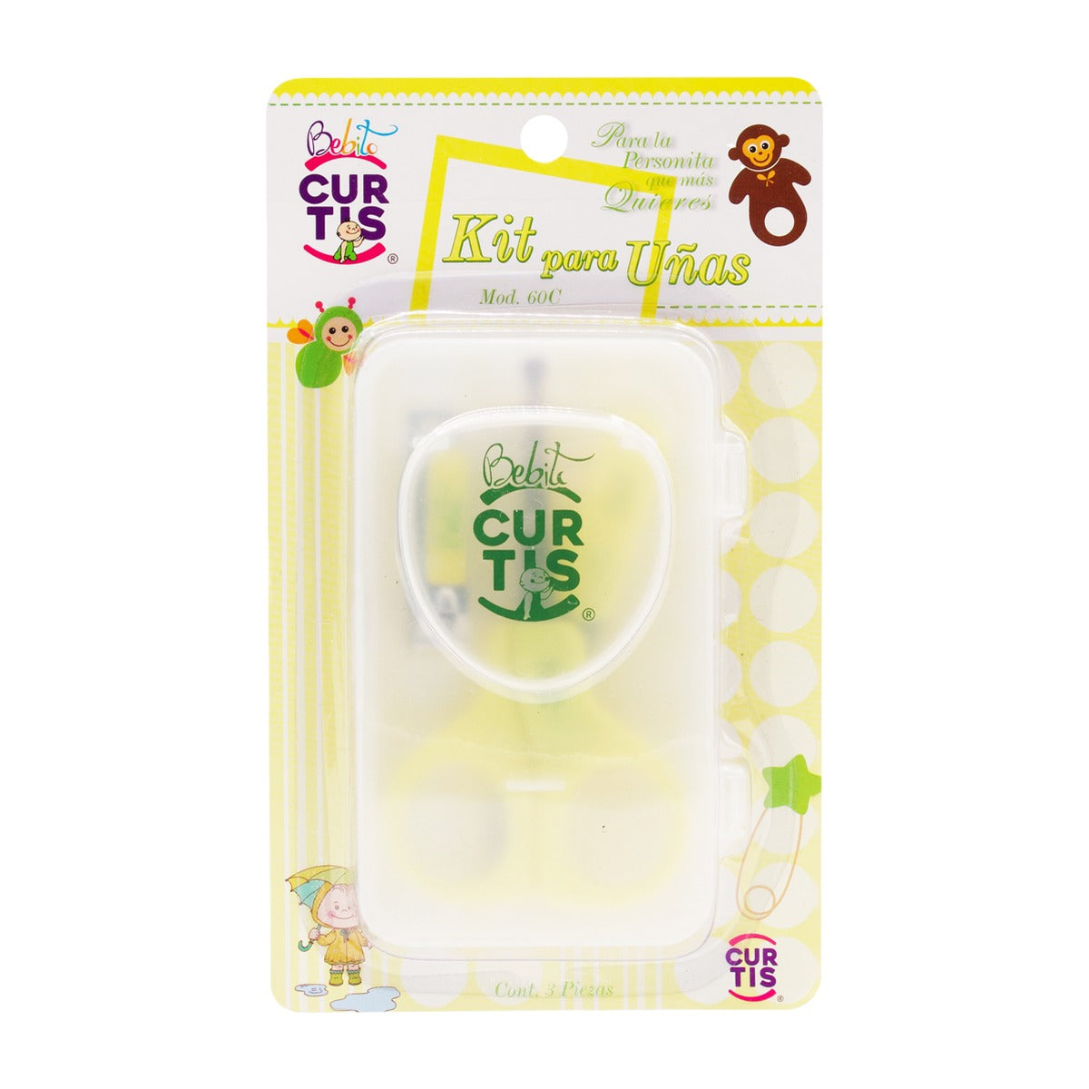 Curtis Kit de Manicura para Bebé con Estuche