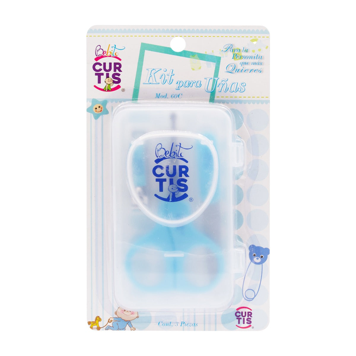 Curtis Kit de Manicura para Bebé con Estuche