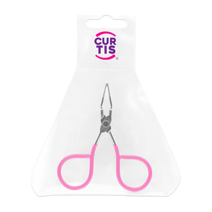 Curtis Mini Pinza Tipo Tijera para Cejas con Pouch 6.2 cm