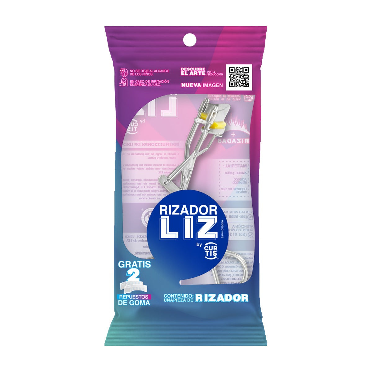 Curtis Rizador de Pestañas Liz 101FE con 2 Repuestos – vista 2