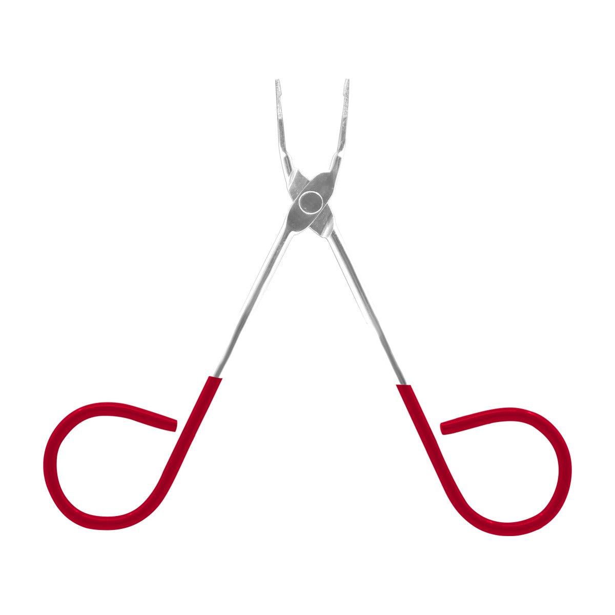 Curtis Maxi Pinza Tipo Tijera para Cejas Rubí 8.1 cm