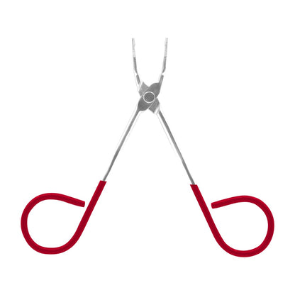 Curtis Maxi Pinza Tipo Tijera para Cejas Rubí 8.1 cm