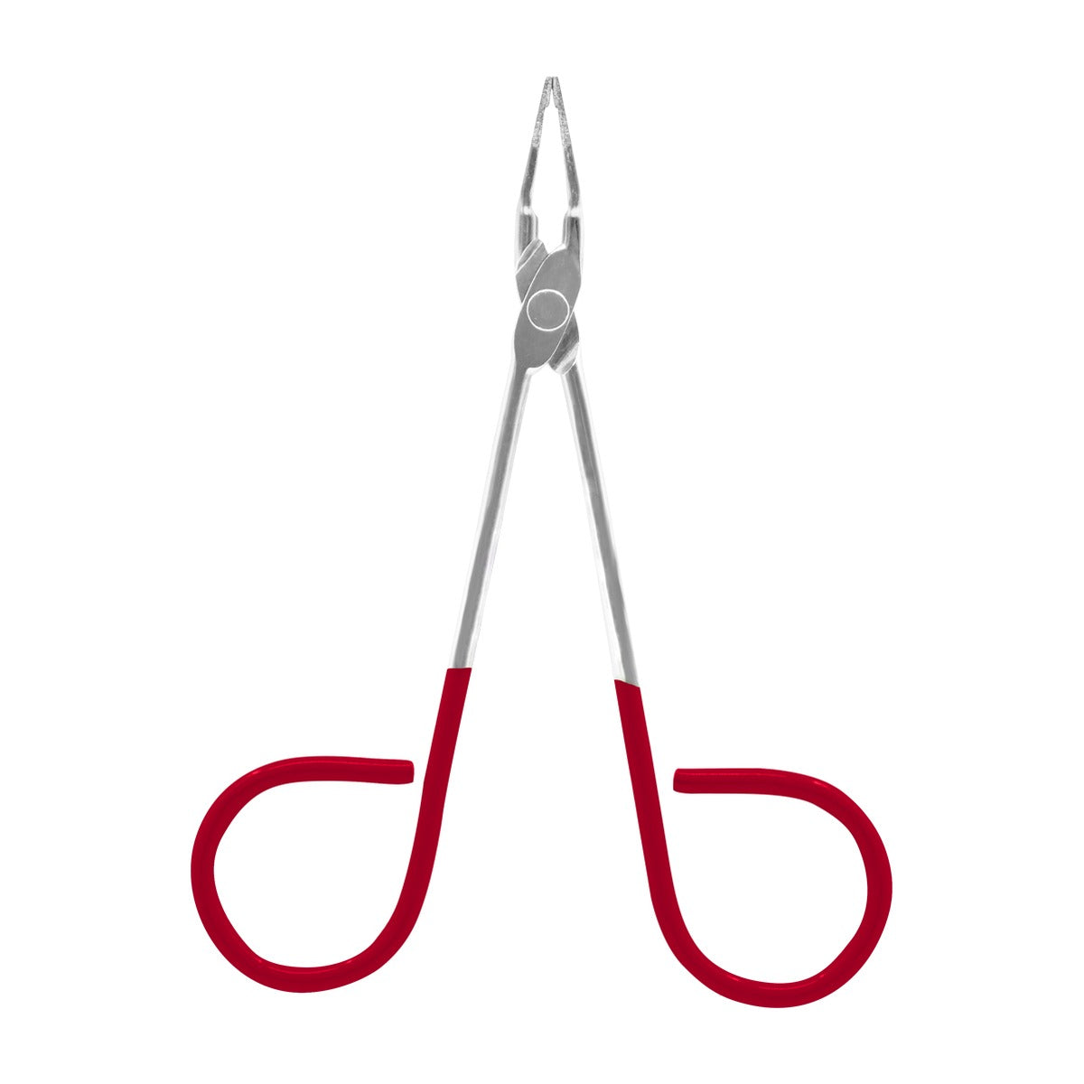 Curtis Maxi Pinza Tipo Tijera para Cejas Rubí 8.1 cm