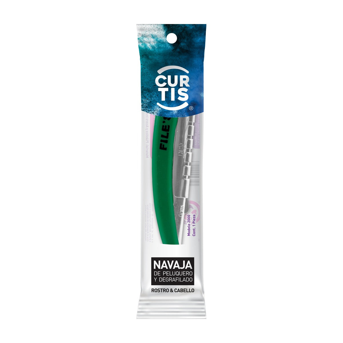 Curtis Navaja de Peluquero para Degrafilar 13.5 cm