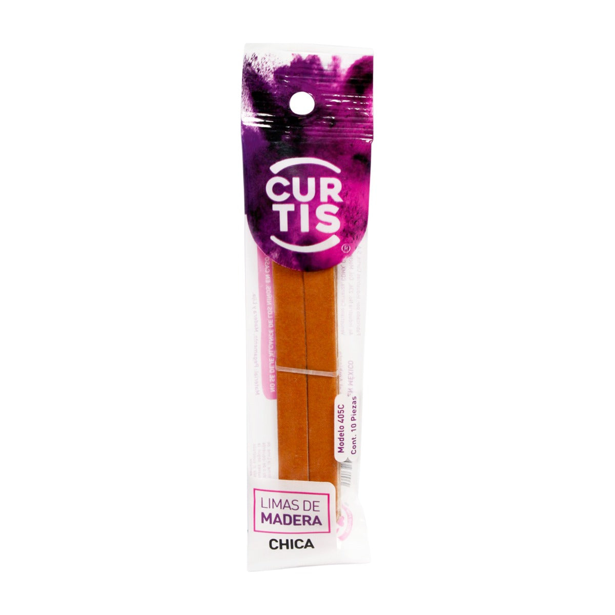 Curtis Limas de Madera para Uñas 10 pzas
