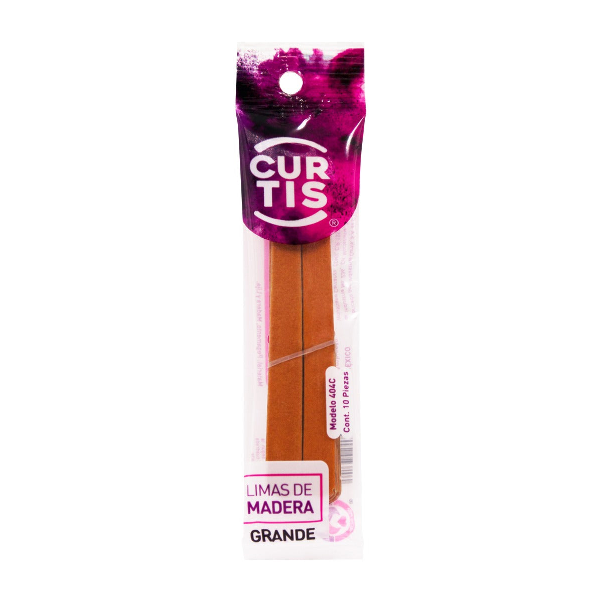 Curtis Limas de Madera para Uñas 10 pzas