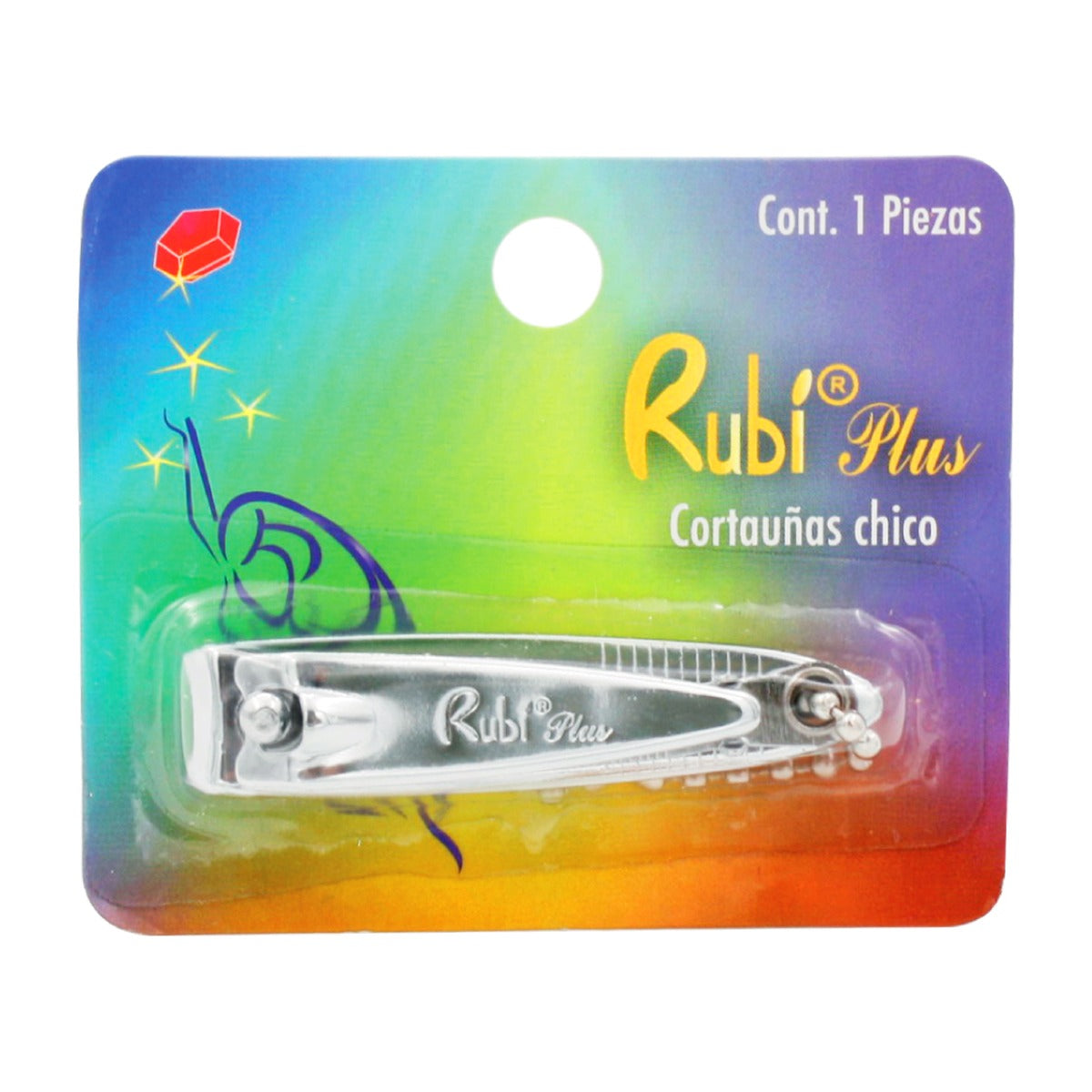 Curtis Cortaúñas Chico Rubí con Navaja 5.3 cm
