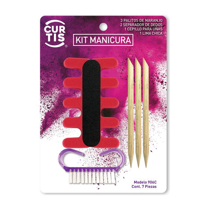 Curtis Kit de Manicura 7 pzas
