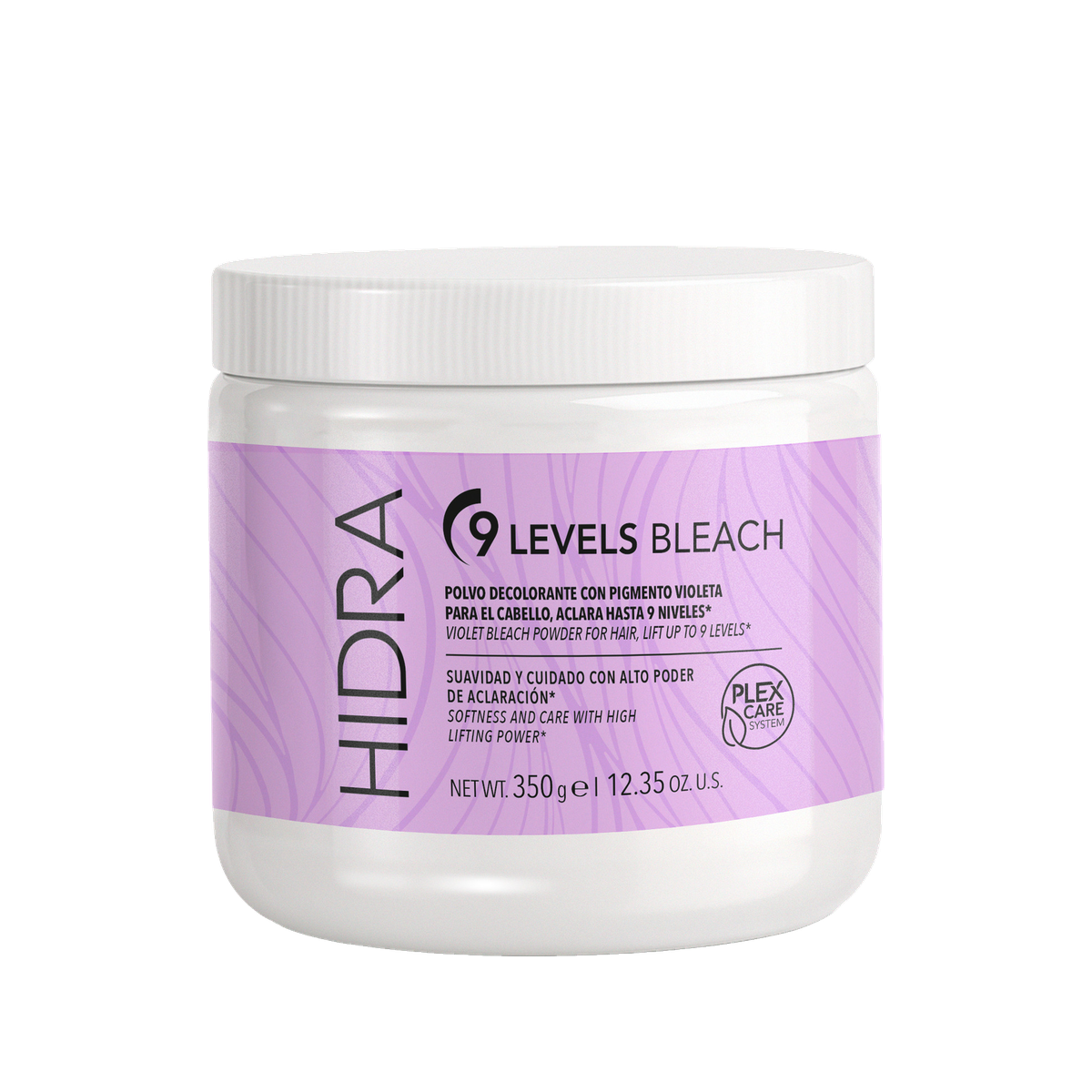 Decolorante en polvo Hidracolor Bleach 7 y 9 niveles – 350 g · 9 niveles