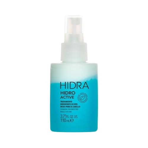 Hidracolor Hidro Active, atomizador de 110 ml con etiqueta negra, vista frontal