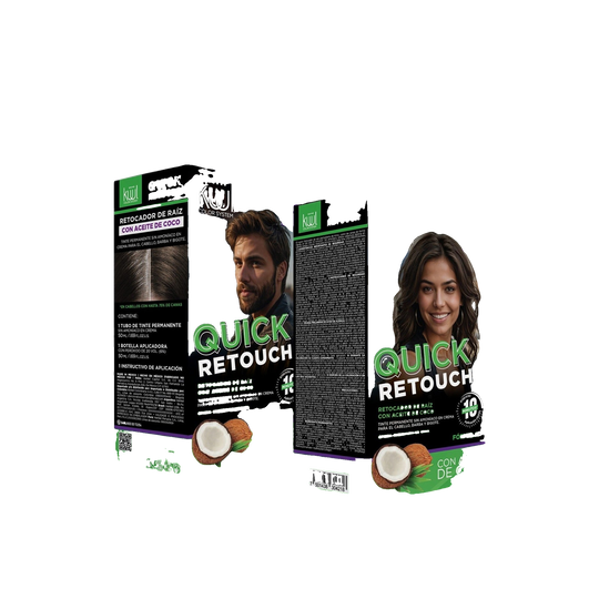 Kit retocador de raíz para canas Küül Quick Retouch 50 ml + 50 ml, vista frontal