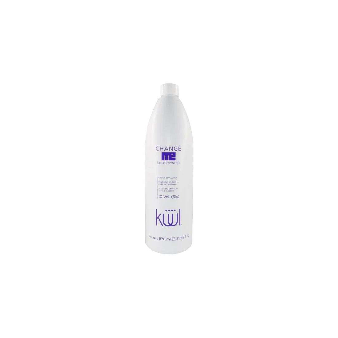 Kuul Change Me 870 ml Peróxido en Crema Activación y Aclaración 10 Vol