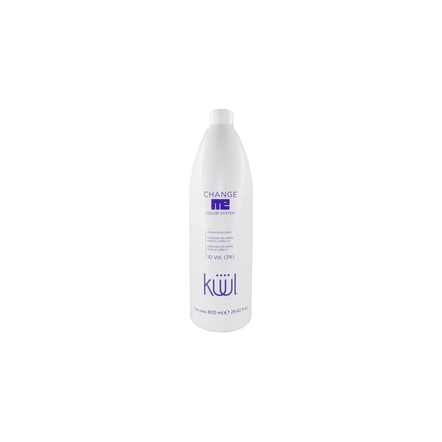Kuul Change Me 870 ml Peróxido en Crema Activación y Aclaración 10 Vol