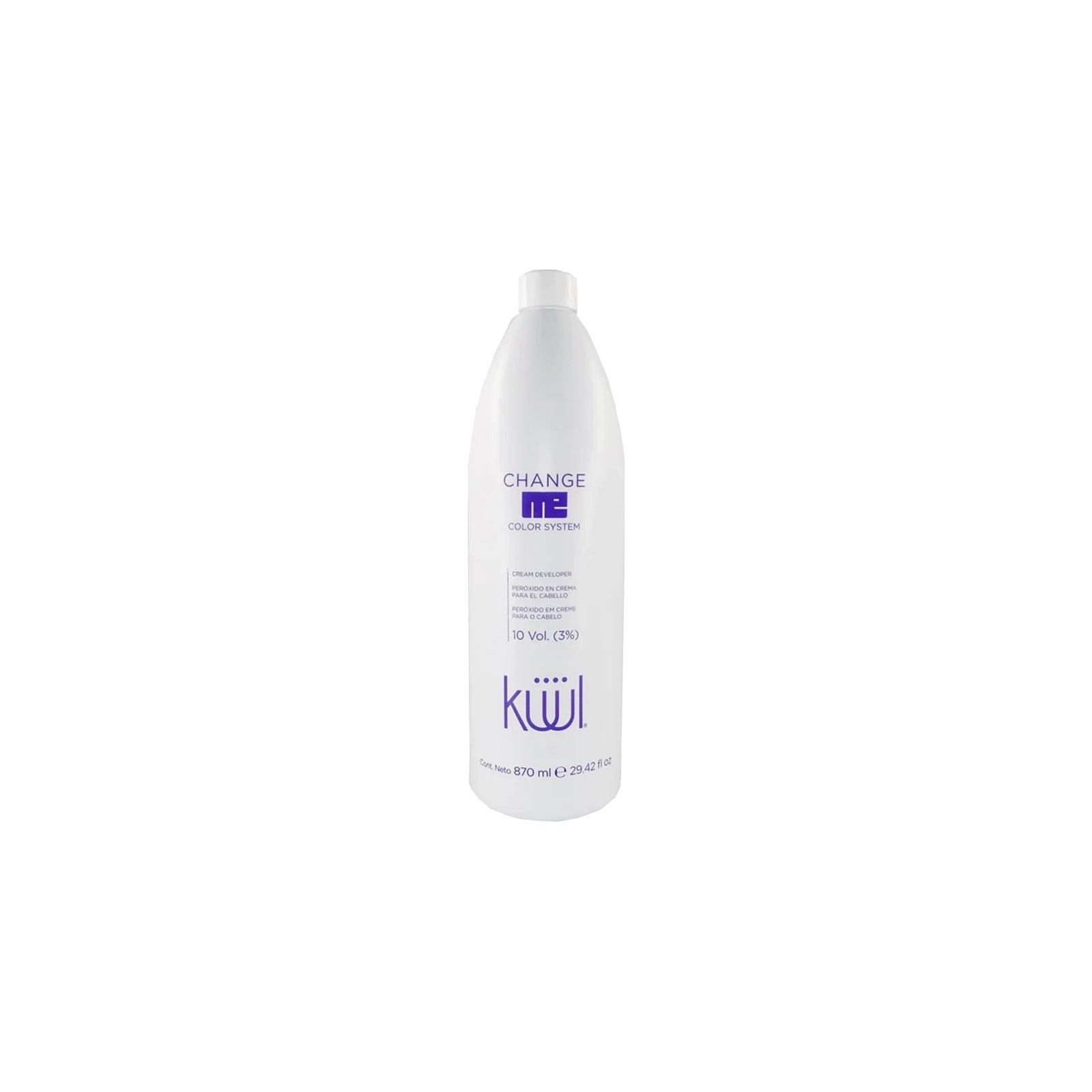 Kuul Change Me 870 ml Peróxido en Crema Activación y Aclaración 10 Vol