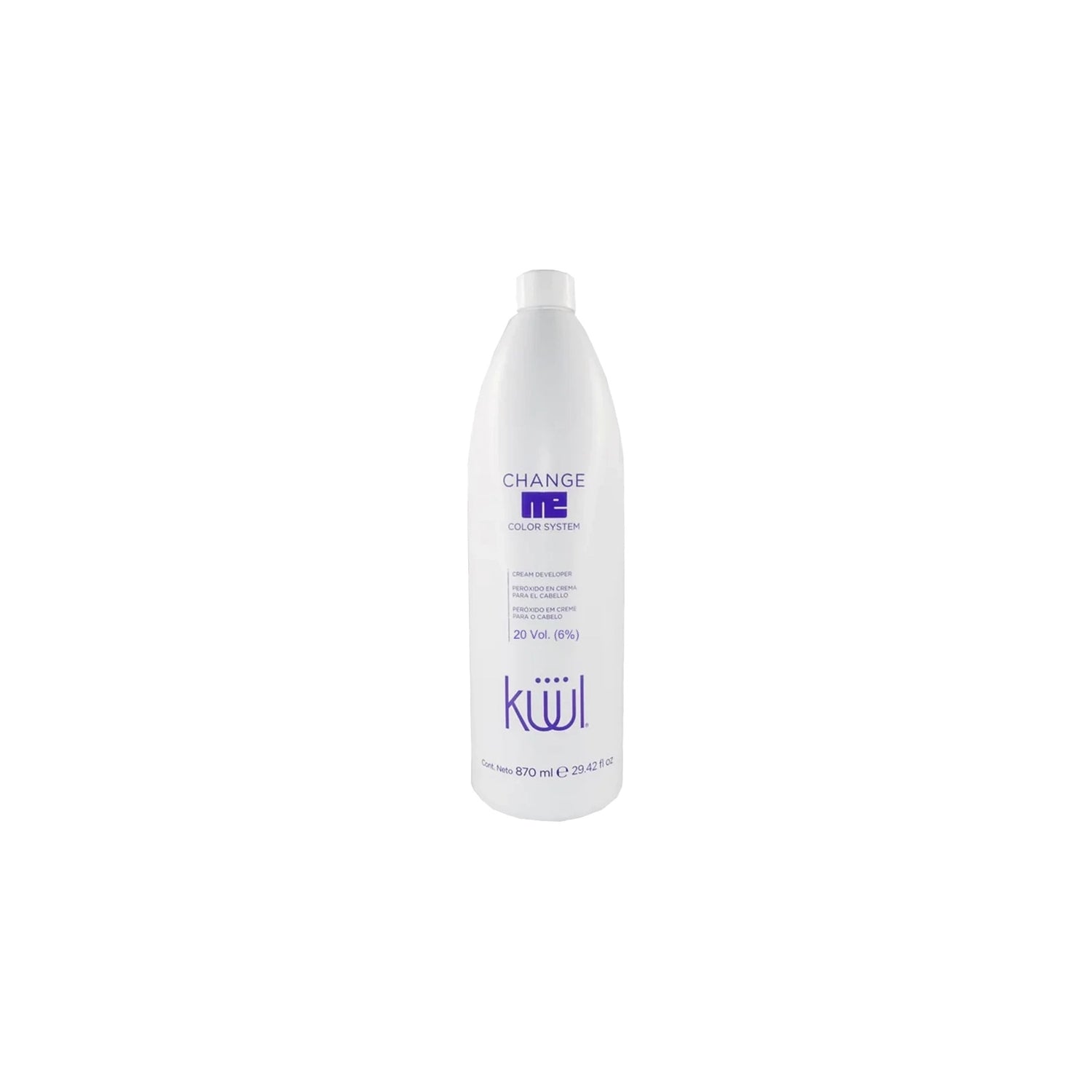 Kuul Change Me 870 ml Peróxido en Crema Activación y Aclaración 20 Vol