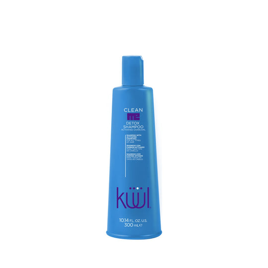 Küül Clean Me Detox Shampoo con Carbón Activado 300 ml, botella azul
