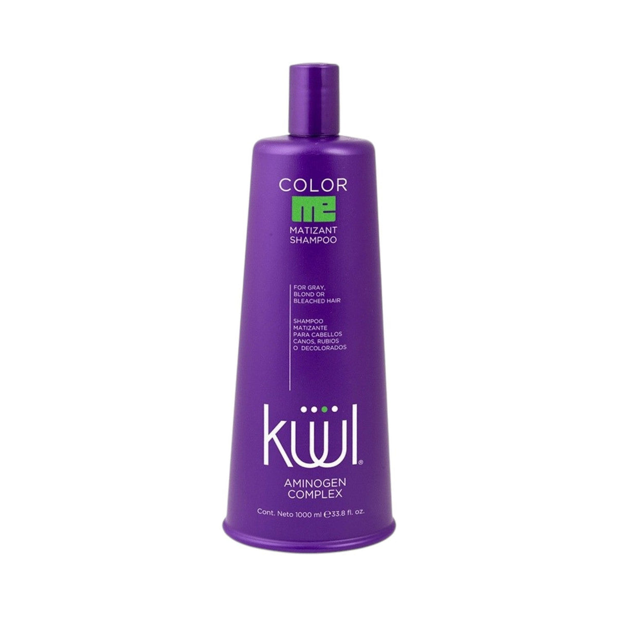 Küül Color Me Matizant Shampoo, botella morada de 1000 ml