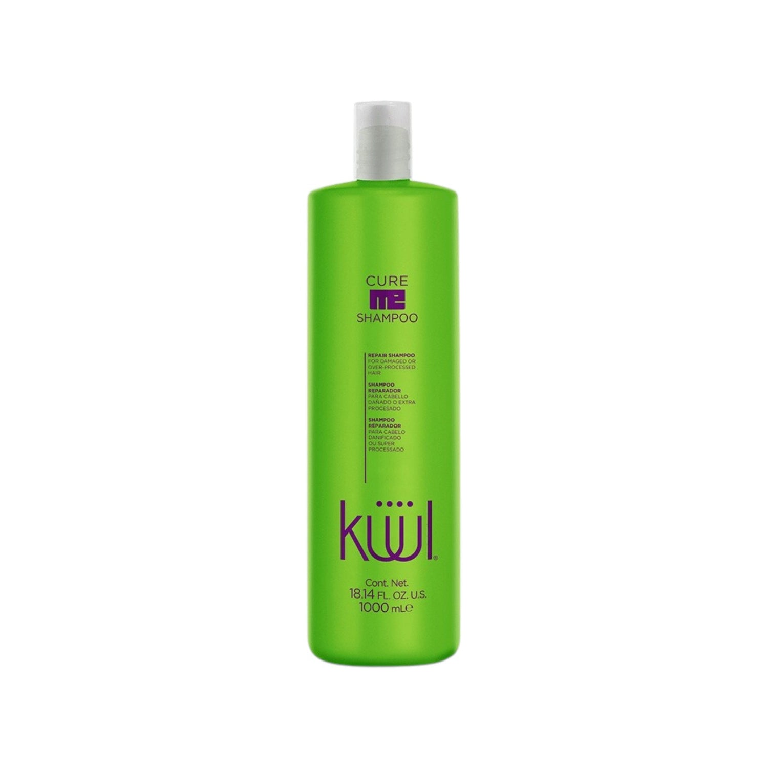 Kuul Cure Me Shampoo Reconstructor Reparación de Fibra 1 L