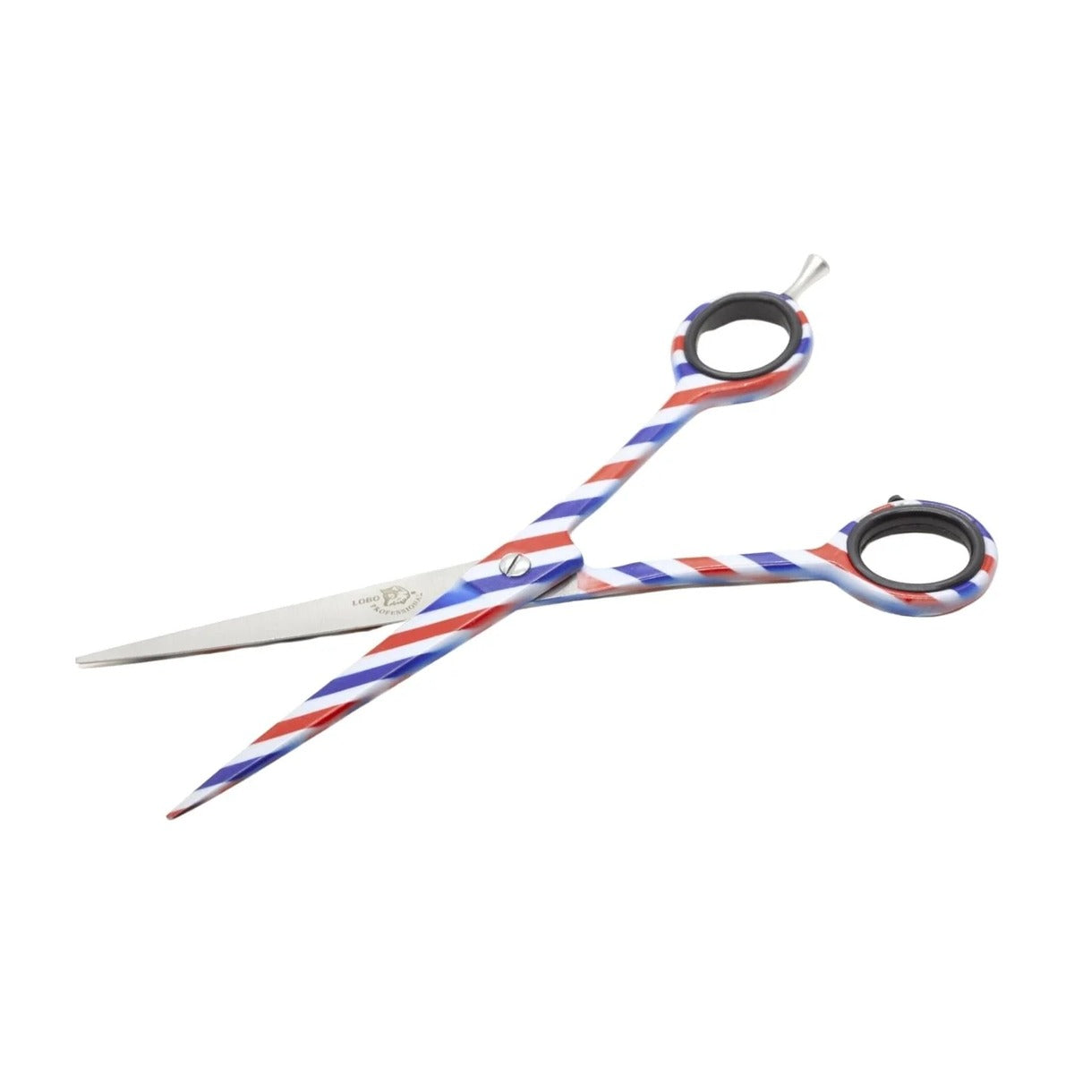 Lobo Juego de Portanavaja y Tijera para Barbero