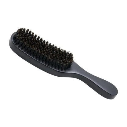 Lobo Barber Pro Cepillo para Cabello y Barba Negro Grande
