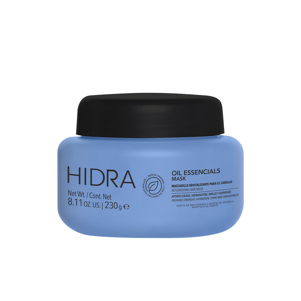 Mascarilla revitalizante Hidracolor Oil Essencials Mask 230 g, vista frontal