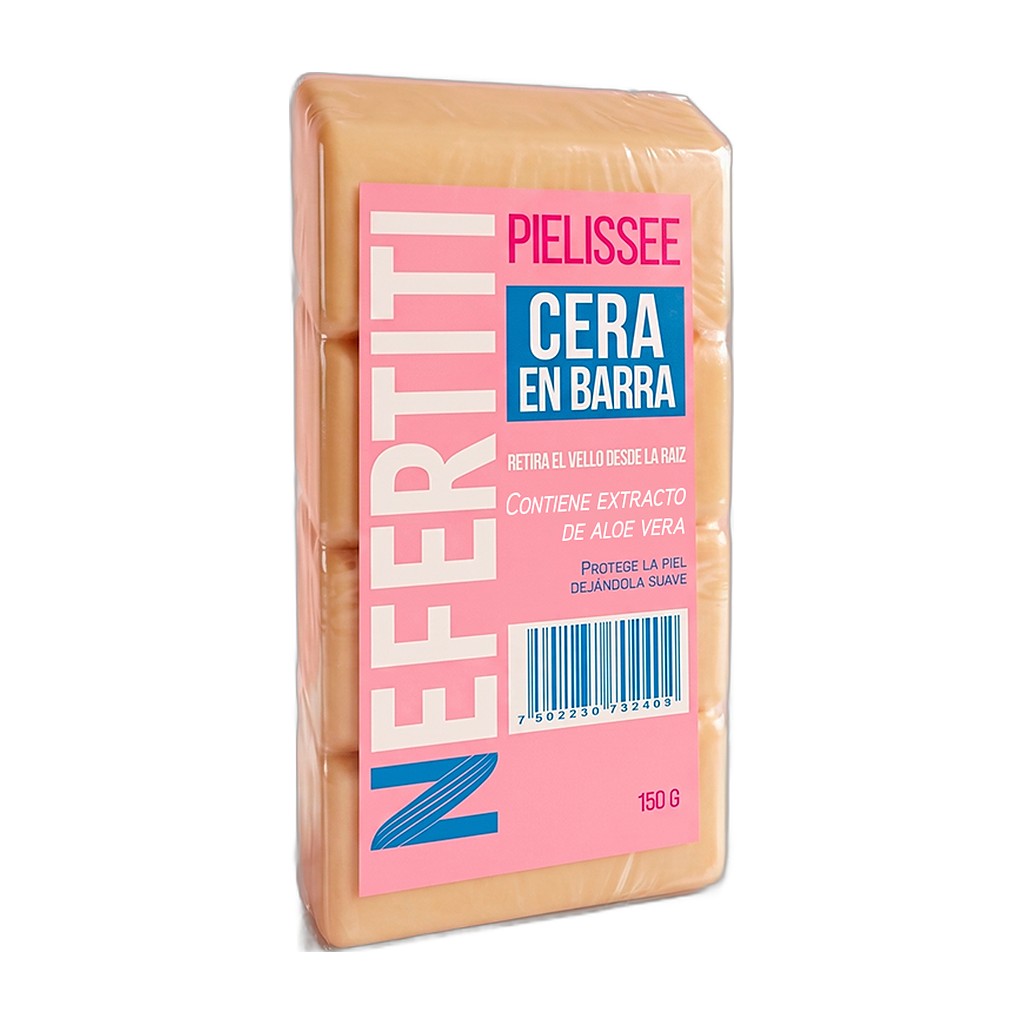 Cera depilatoria en barra Nefertiti Pielissee 150 g