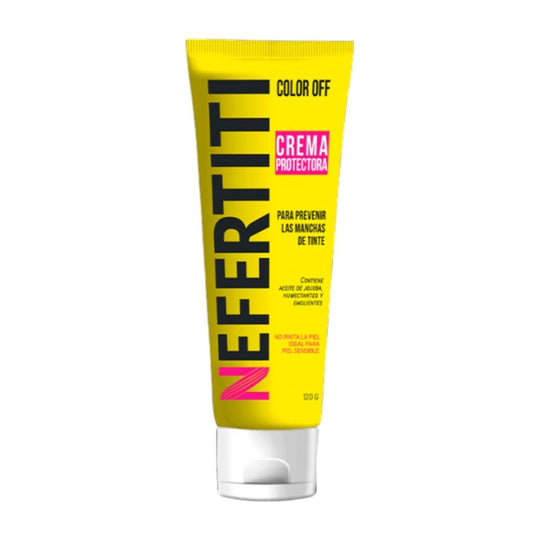 Crema protectora antimanchas para tinte Nefertiti Color Off 120 g