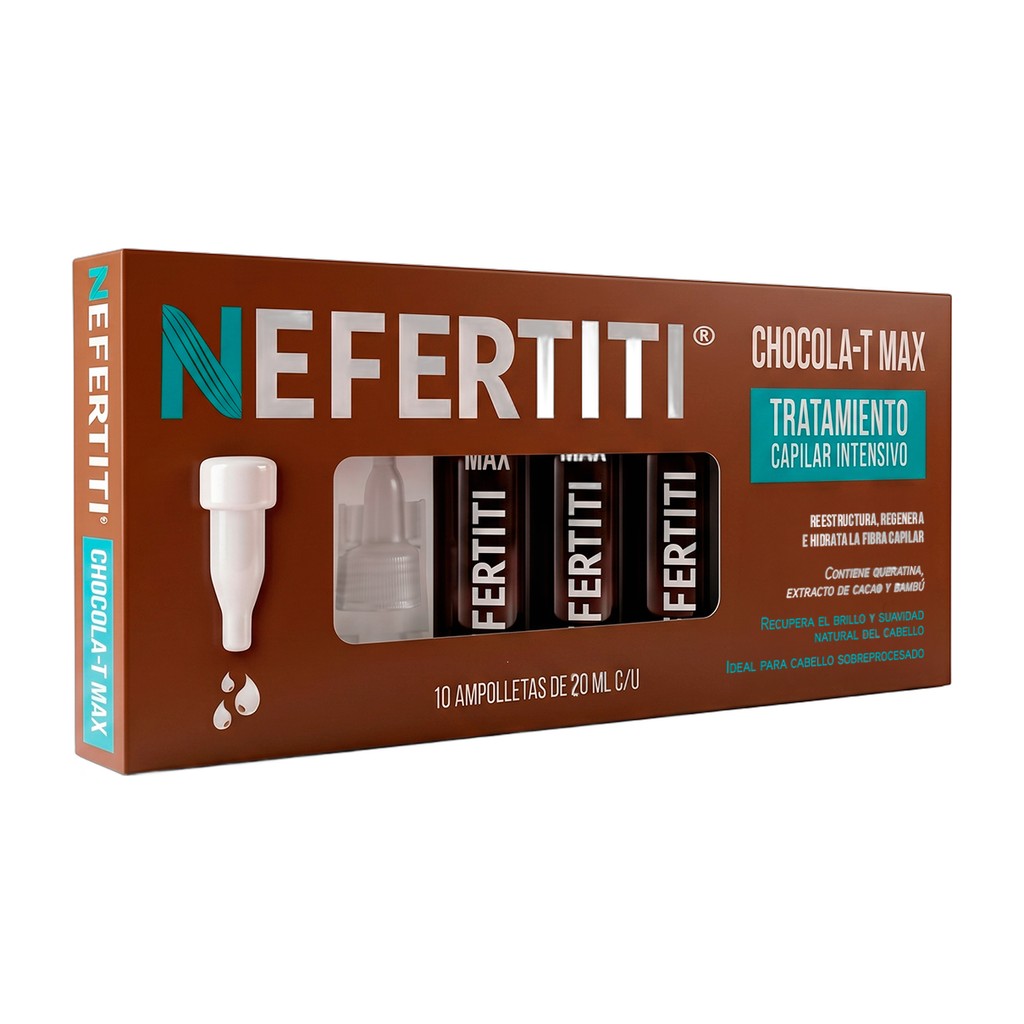 Ampolleta capilar Nefertiti Chocola-T Max 20 ml