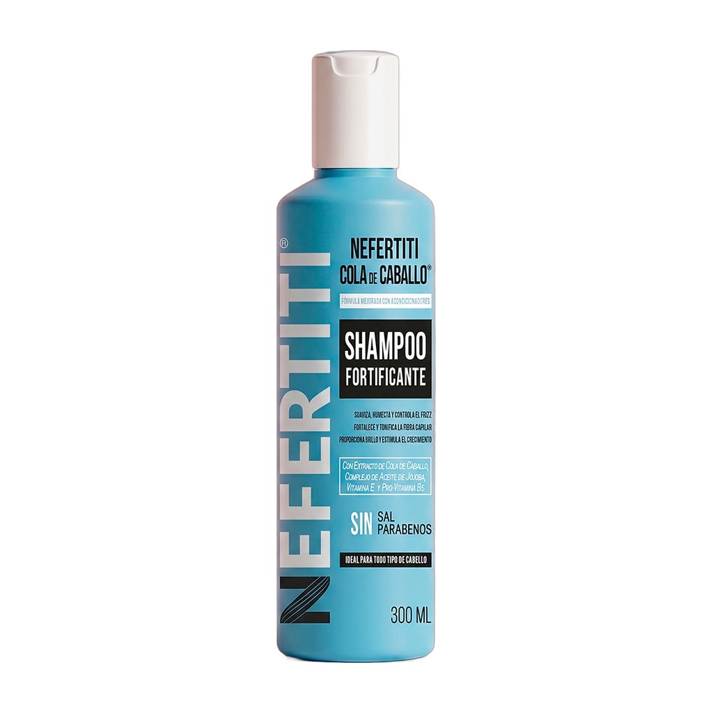 Shampoo Nefertiti Fortificante Cola de Caballo - 300 ml