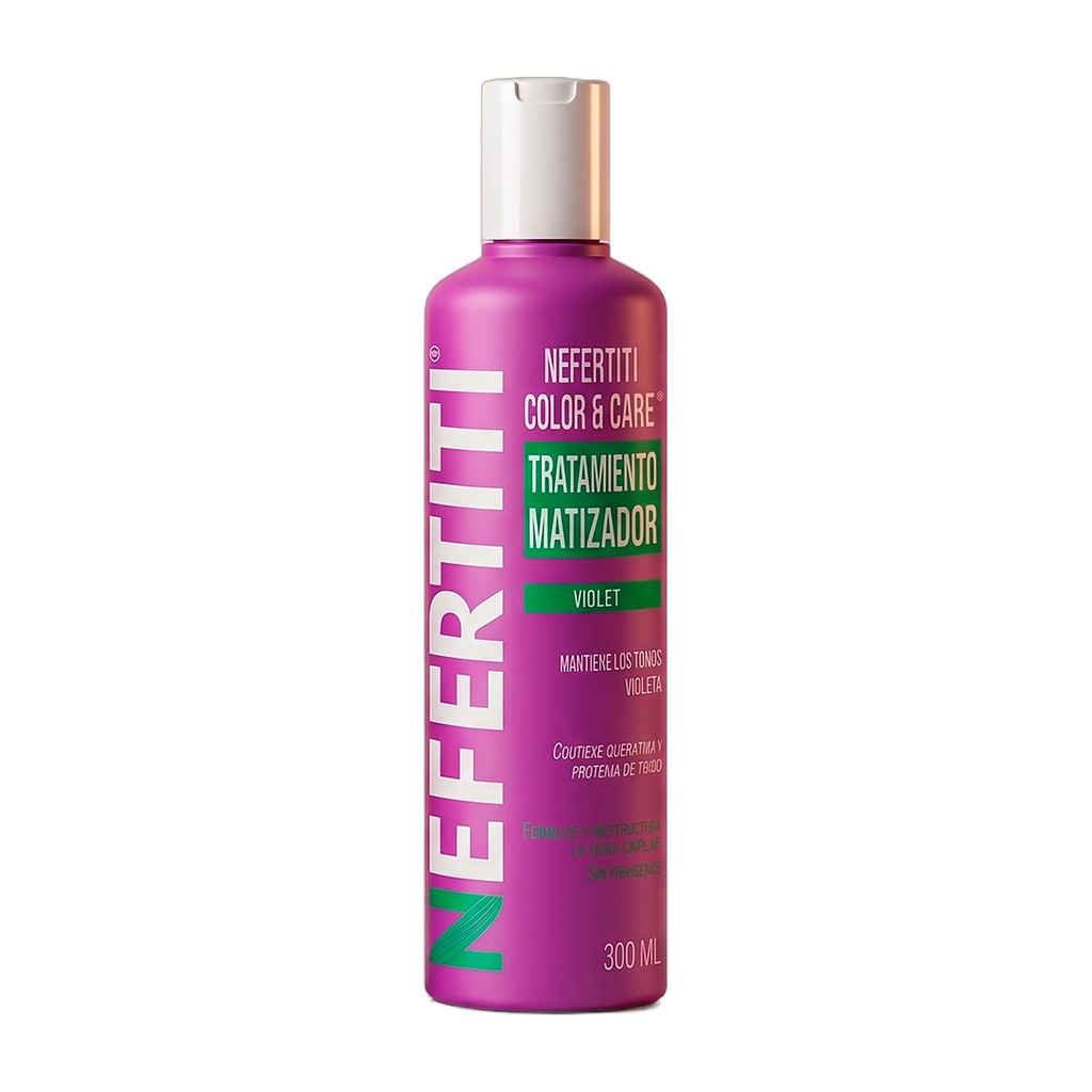 Tratamiento matizador violeta Nefertiti Color &amp; Care Violet 300 ml