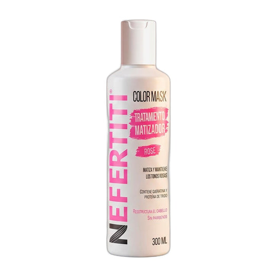 Mascarilla matizadora rosa Nefertiti Color Mask Rose 300 ml