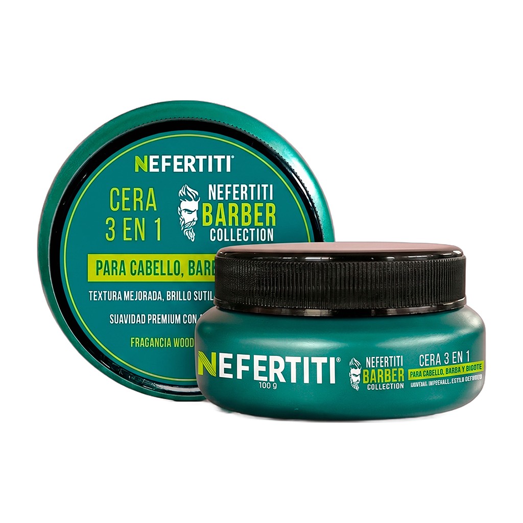 Cera 3 en 1 Nefertiti Barber Collection 100 g