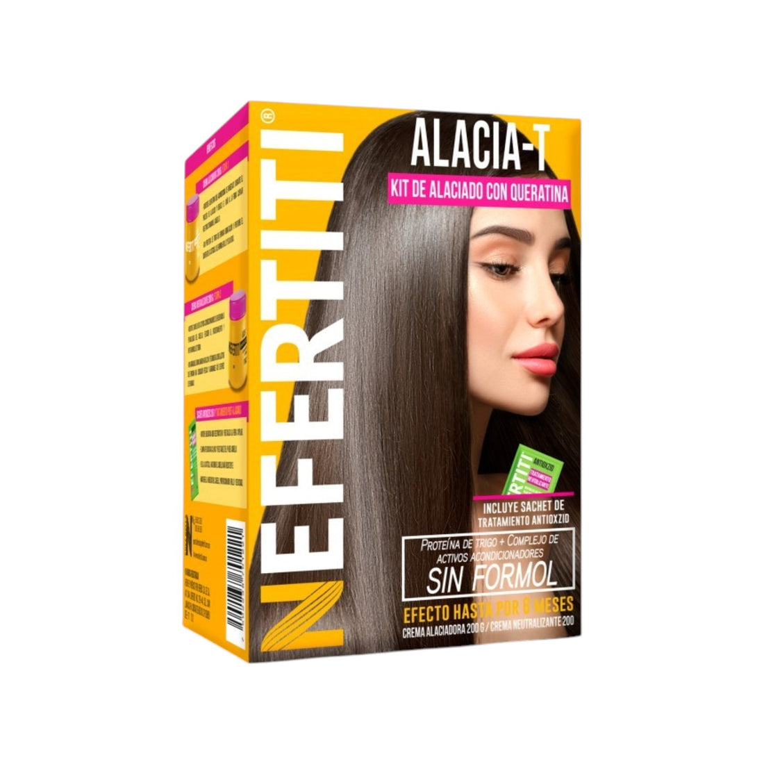 Nefertiti Alacia-T Kit Alaciado Permanente Liso Luminoso Kit 400 g