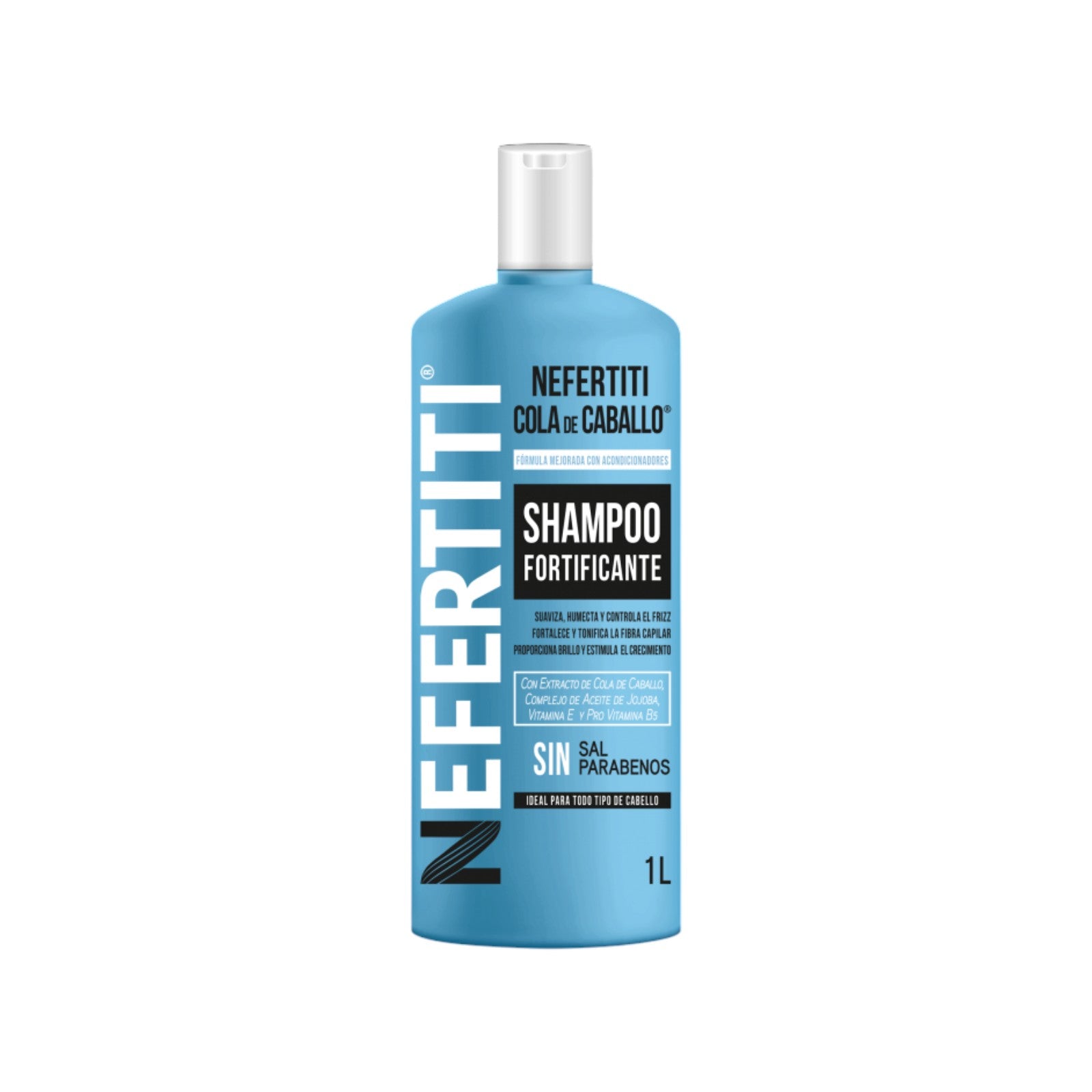 Nefertiti Cola de Caballo Shampoo Fortalecimiento Capilar 1 L