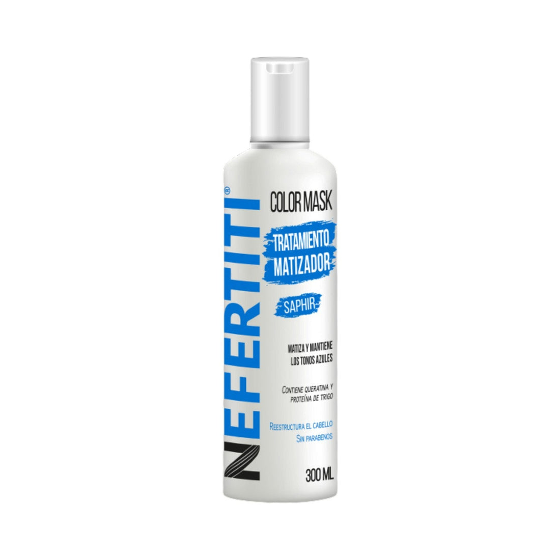 Nefertiti Color Mask Saphir azul, botella de 300 ml