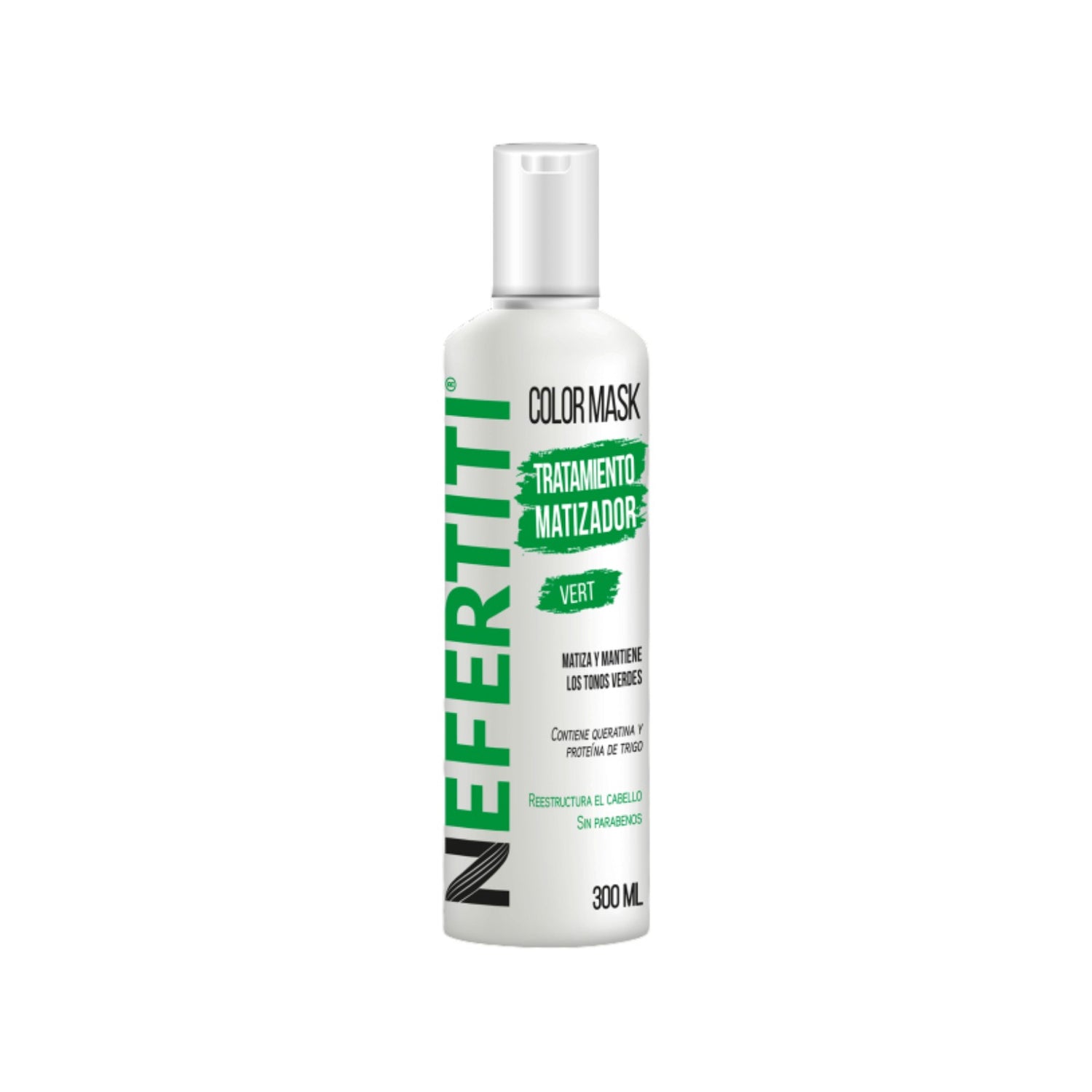 Nefertiti Color Mask Vert Tratamiento Matizador Verde 300 ml