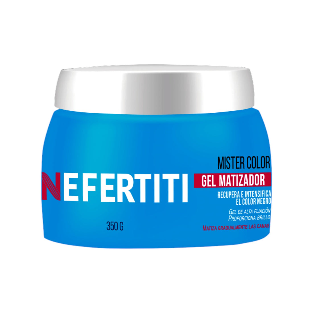 Nefertiti Mister Color Gel Matizador Intensificador de Canas 350 g