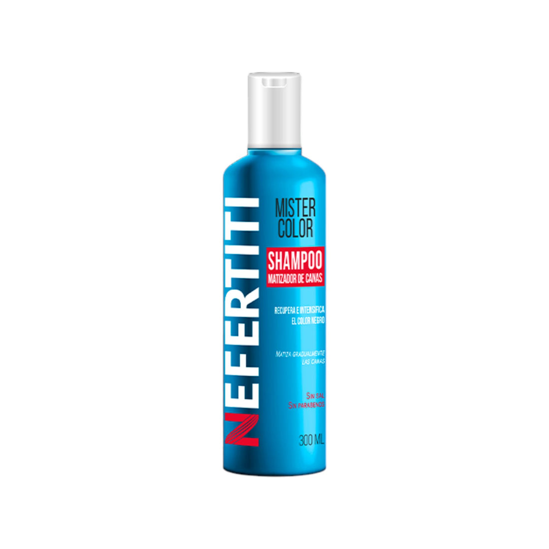 Nefertiti Mister Color Shampoo Matizador Neutralización de Canas 300 ml