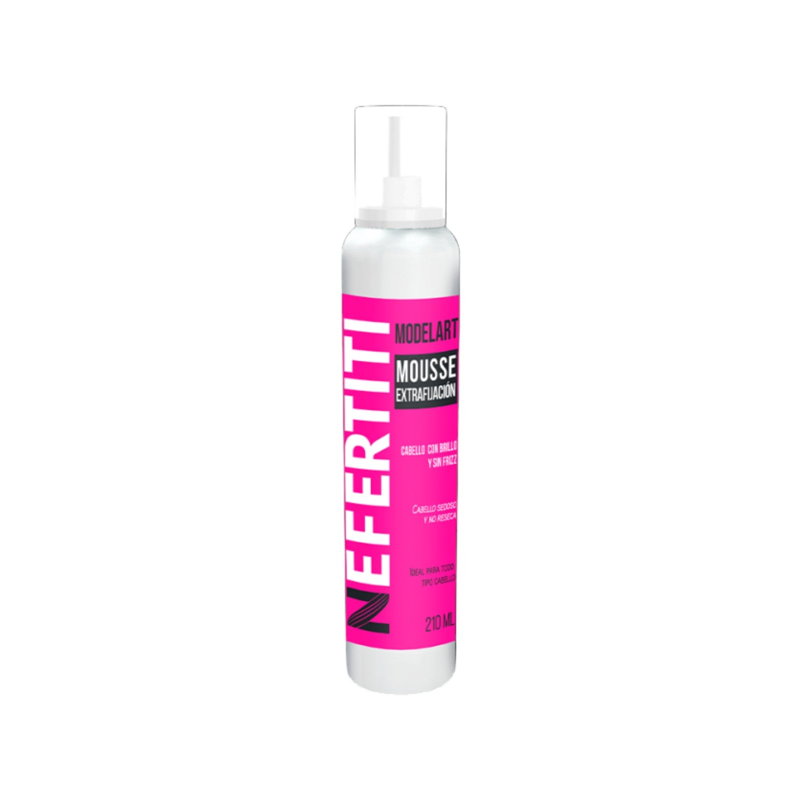 Nefertiti Modelart Mousse Extrafijación Volumen Controlado 210 ml