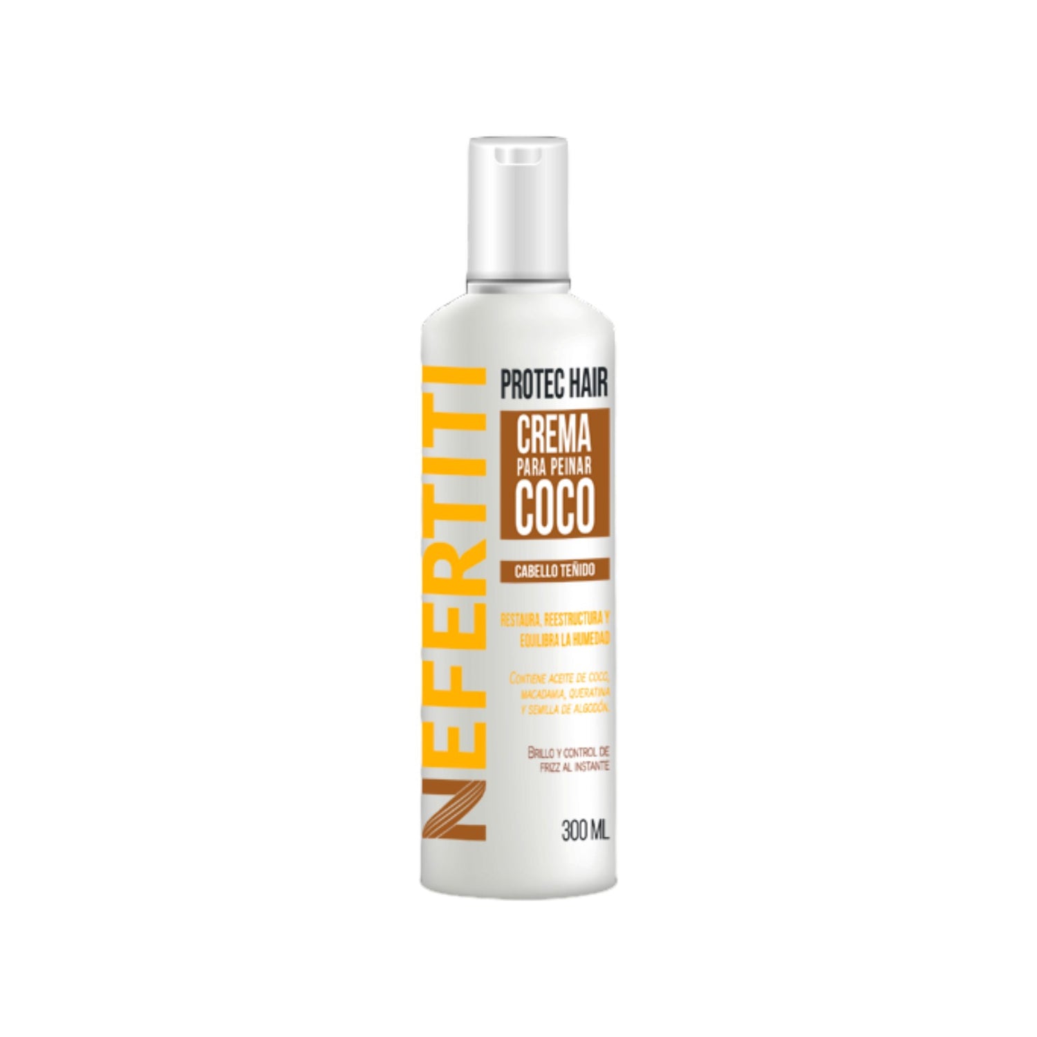 Nefertiti Protec Coco Crema para Peinar Protección de Color 300 ml