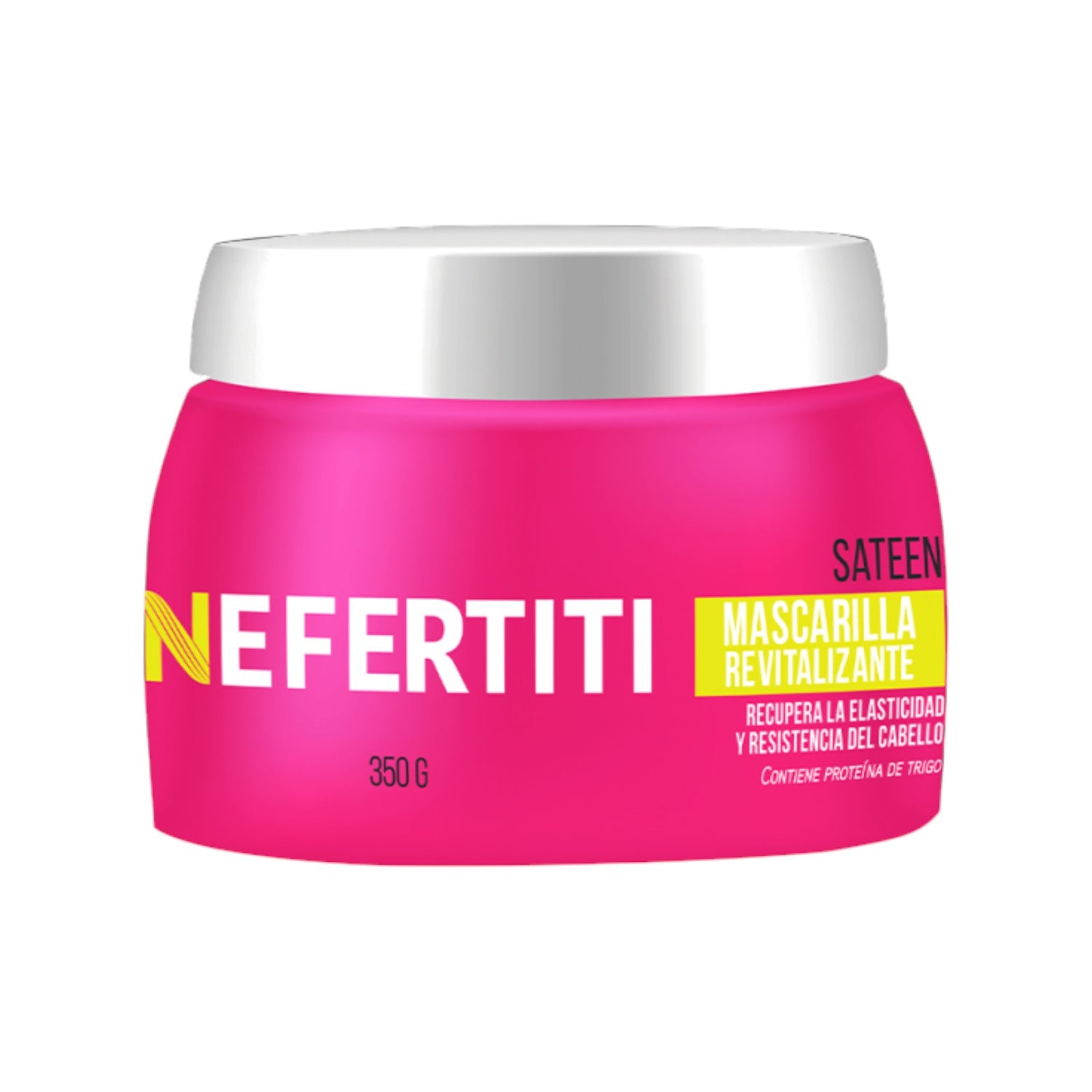 Nefertiti Sateen Mascarilla Revitalizante Reparación y Brillo 350 g