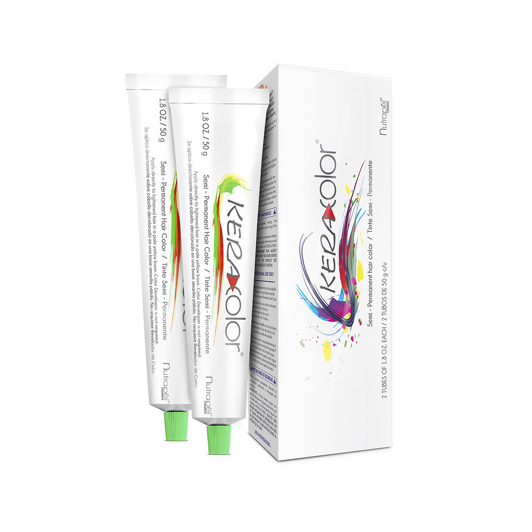 KeraColor Urban Shades semipermanente: caja con dos tubos de 50 g