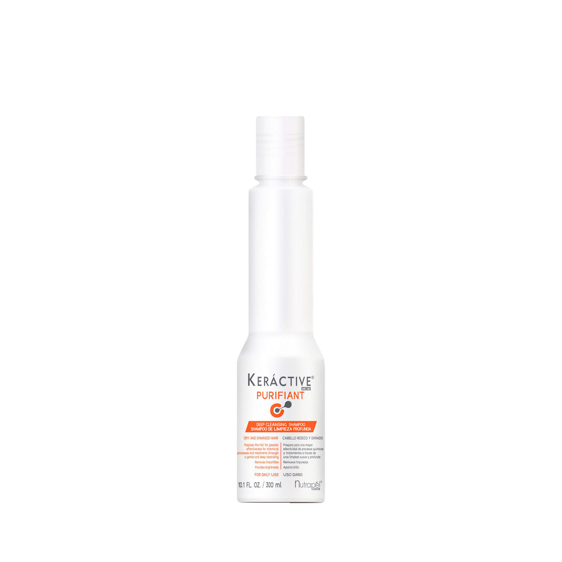Shampoo de limpieza profunda Nutrapel Keráctive Purifiant 300 ml