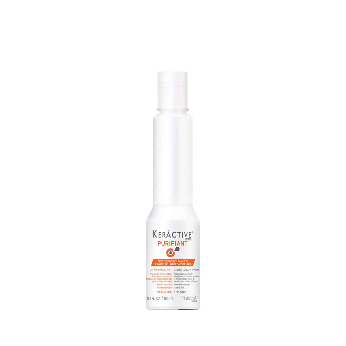 Shampoo de limpieza profunda Nutrapel Keráctive Purifiant 300 ml