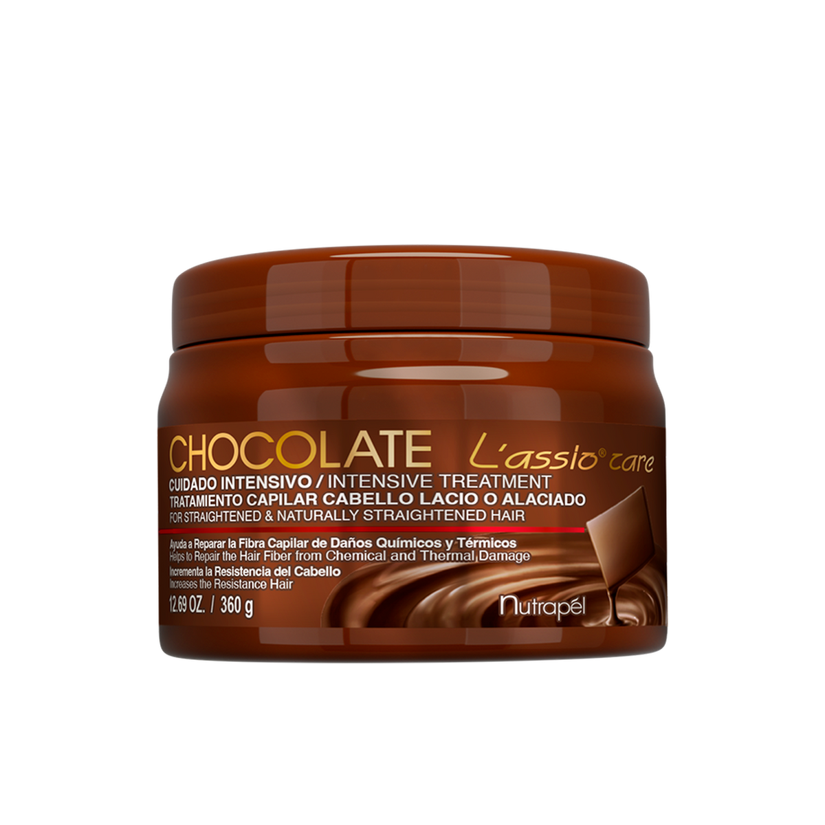 Mascarilla cuidado intensivo Nutrapel L’assio Chocolate 360 g